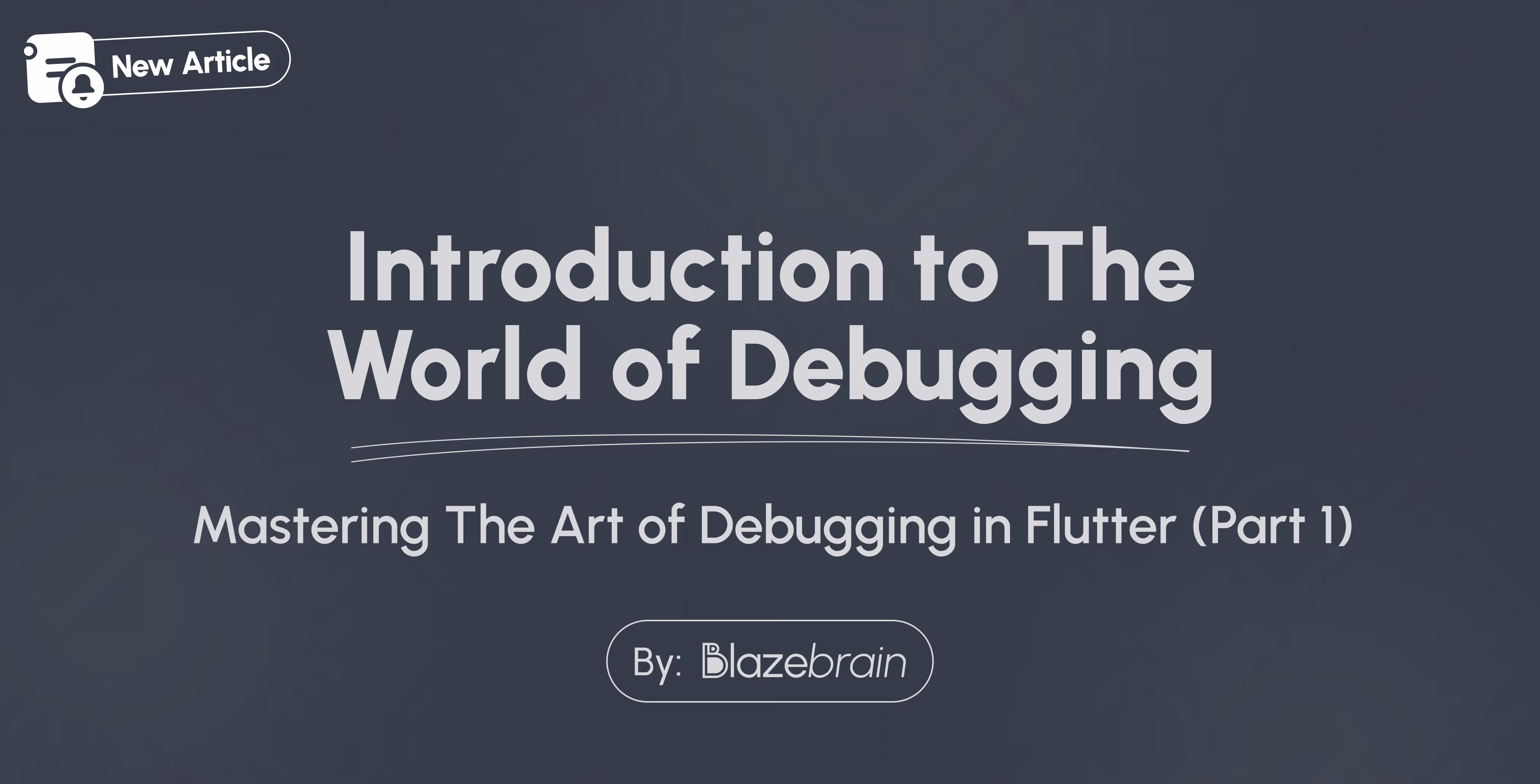 Introduction To The World of Debugging